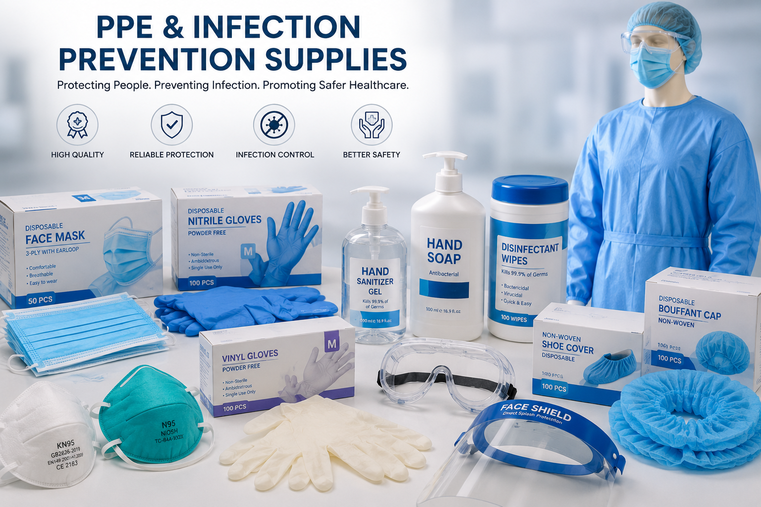 PPE and infection prevention supplies